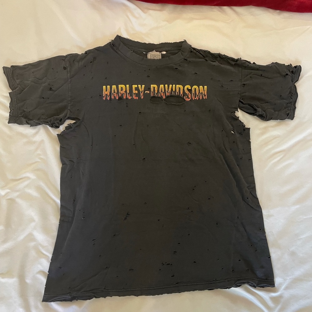 LF FURST OF A KIND Vintage Harley tee